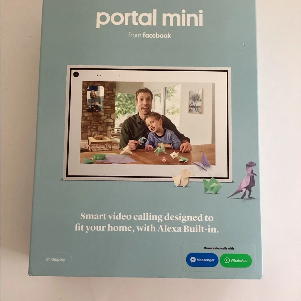New Portal Mini Facebook-smart Video Calling Display 8” Touch Screen